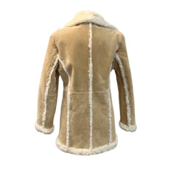 Wilsons Leather Tan and Cream Jacket - Picture 4 of 15